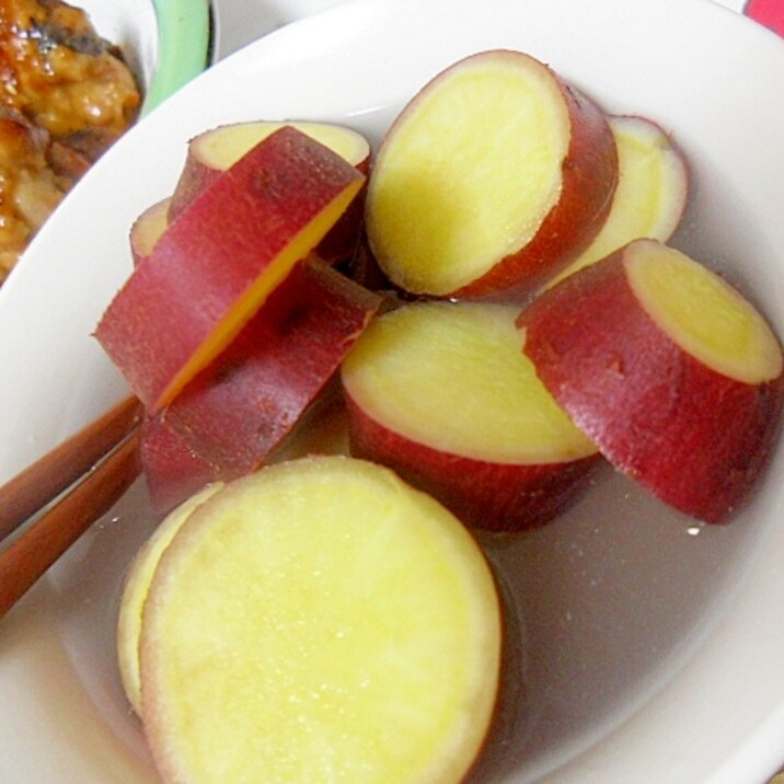 さつまいのもレモン煮　簡単おかず